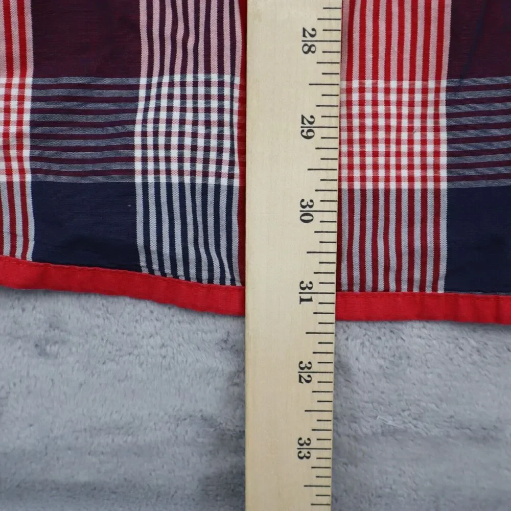 Rocksmith Shirt Men 3XL Red Black Plaid Long Sleeve Button Up Collared Color Blk